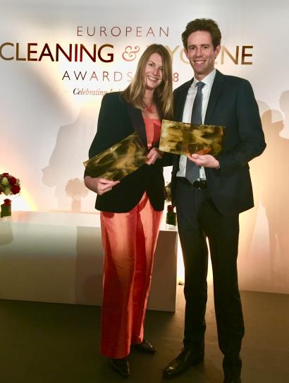 Essity získalo dvě ocenění European Cleaning and Hygiene Award
