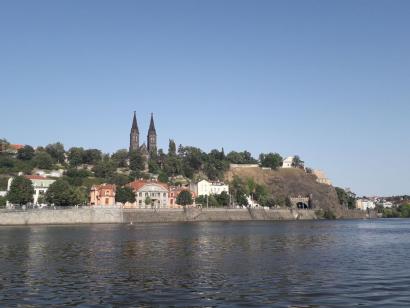 Pražské domy - město Vyšehrad