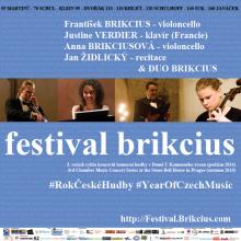 FESTIVAL BRIKCIUS - 3. ročník cyklu koncertů komorní hudby v Domě U Kamenného zvonu (podzim 2014) & Rok české hudby